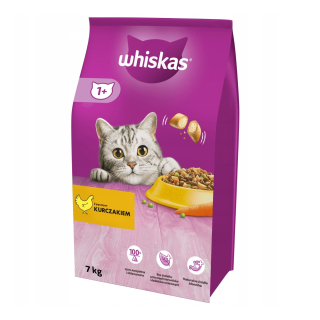 Whiskas suché krmivo kuracie 7 kg